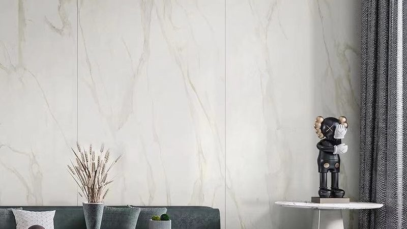 通体大理石瓷砖背景墙，施工中的五大关键点